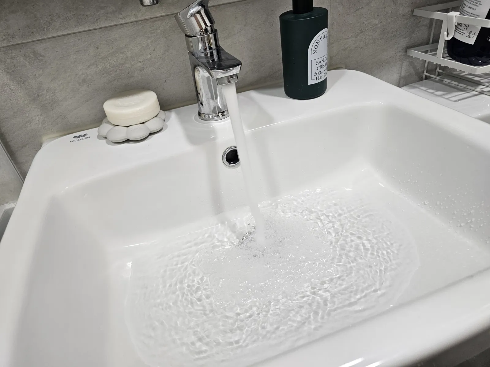Replaced faucet finished and tested